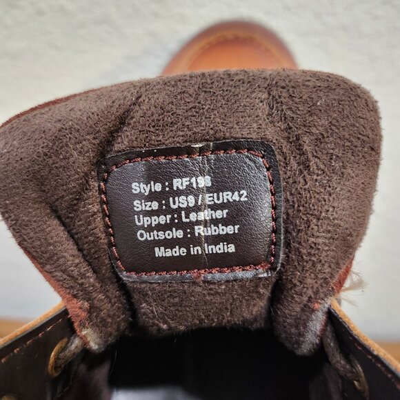 Reserved Footwear Kappa Men's Leather Ankle Boots. - Picture 7 of 12